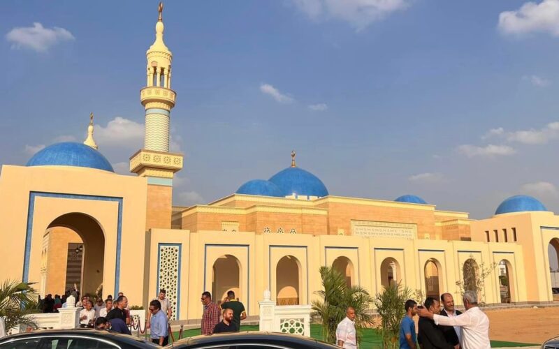 افتتاح مسجد محمد فريد خميس بحضور وزير الاوقاف المصري بتكلفة بلغت 6 ملايين جنيه