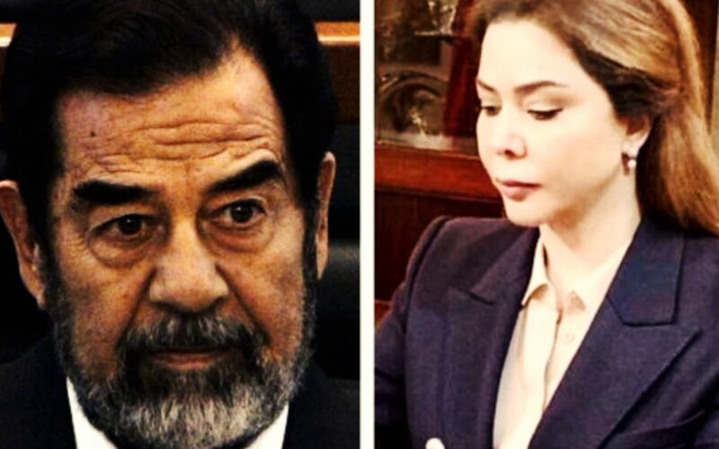 رغد صدام حسين إبنة الرئيس الراحل صدام حسين.. تفاصيل لأول مرة