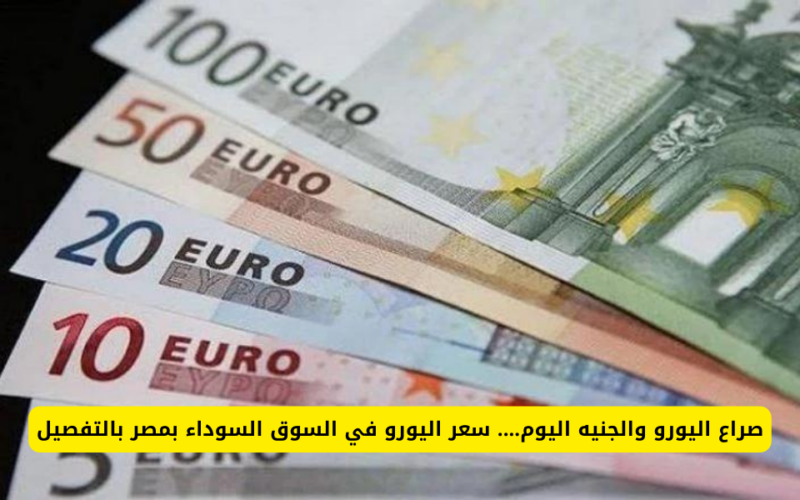 الآن.. سعر اليورو اليوم في السوق السوداء السبت الموافق 29-6-2024 وفي البنوك المصرية